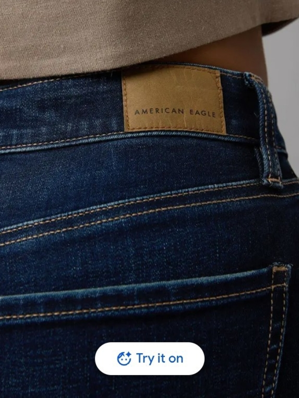 American Eagle Outfitters Men’s Dark Indigo Skinny Jeans
